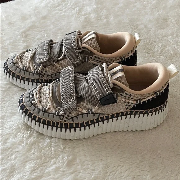 Chloe Nama Slip-On Sneakers Size 40 - Picture 13 of 16